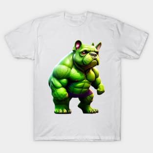 Frenchie in Fun Monster Attire T-Shirt